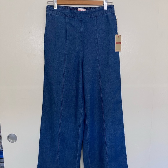 Lone Star Women's Blue Palazzo Pants size S - Picture 4 of 7